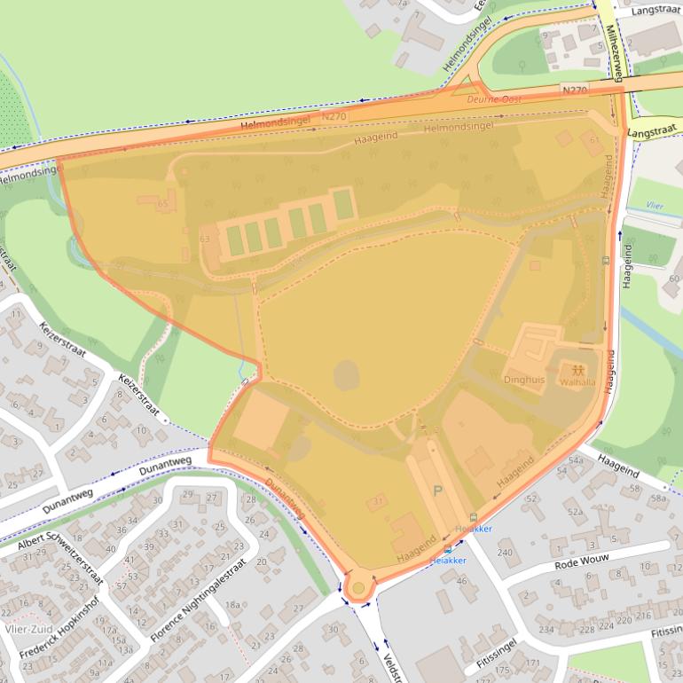 Kaart van postcodegebied 5751BB.