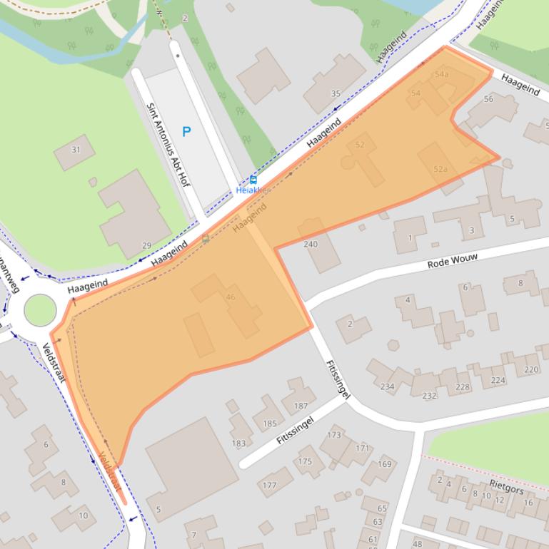 Kaart van postcodegebied 5751BD.