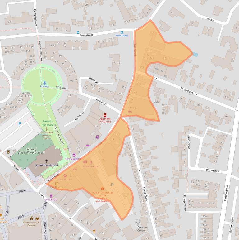 Kaart van postcodegebied 5751BH.