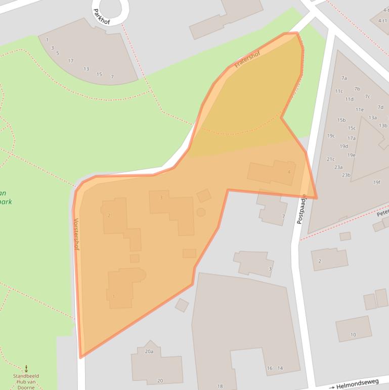 Kaart van postcodegebied 5751GH.