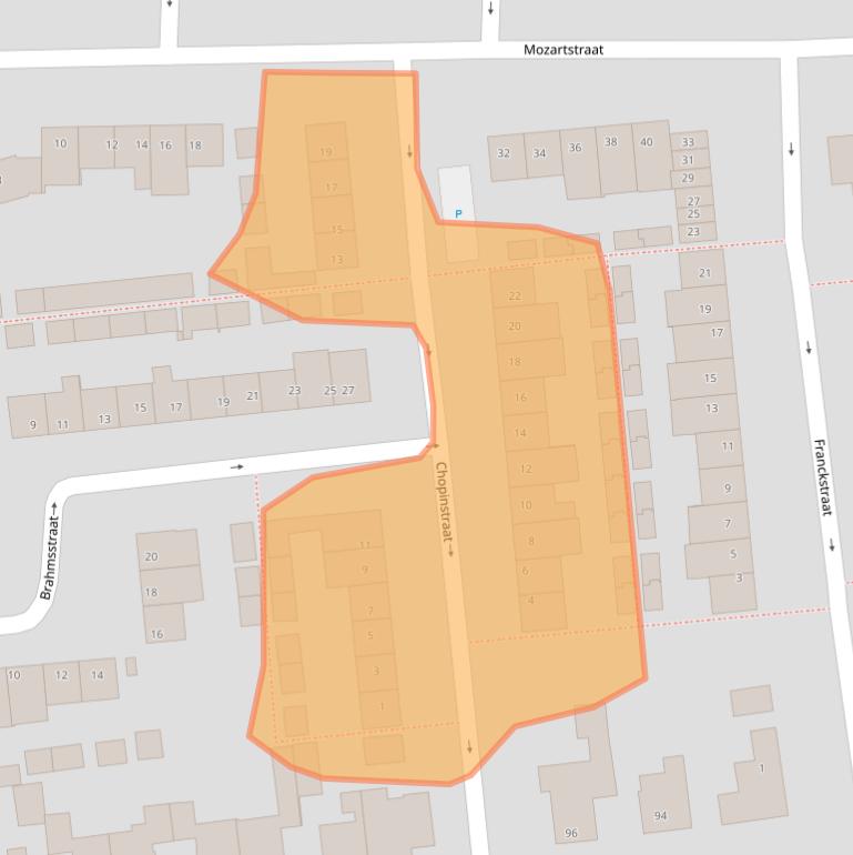 Kaart van postcodegebied 5751GN.