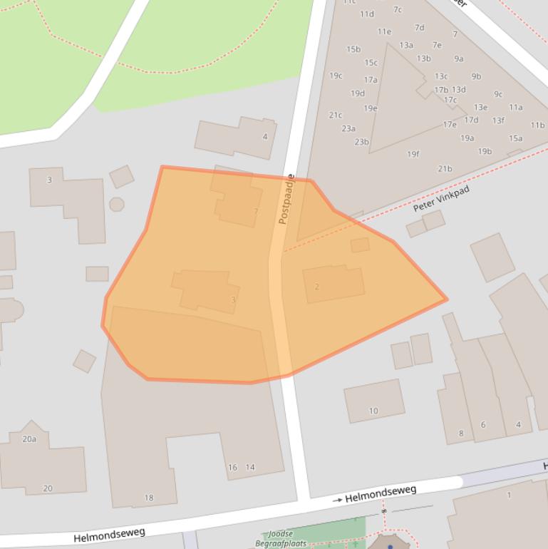 Kaart van postcodegebied 5751GT.