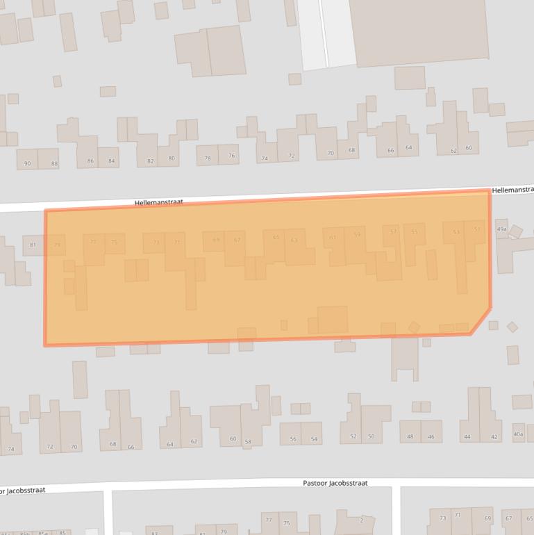 Kaart van postcodegebied 5751HR.