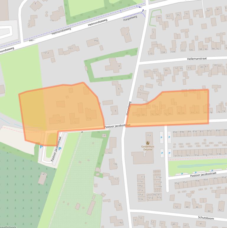 Kaart van postcodegebied 5751JG.