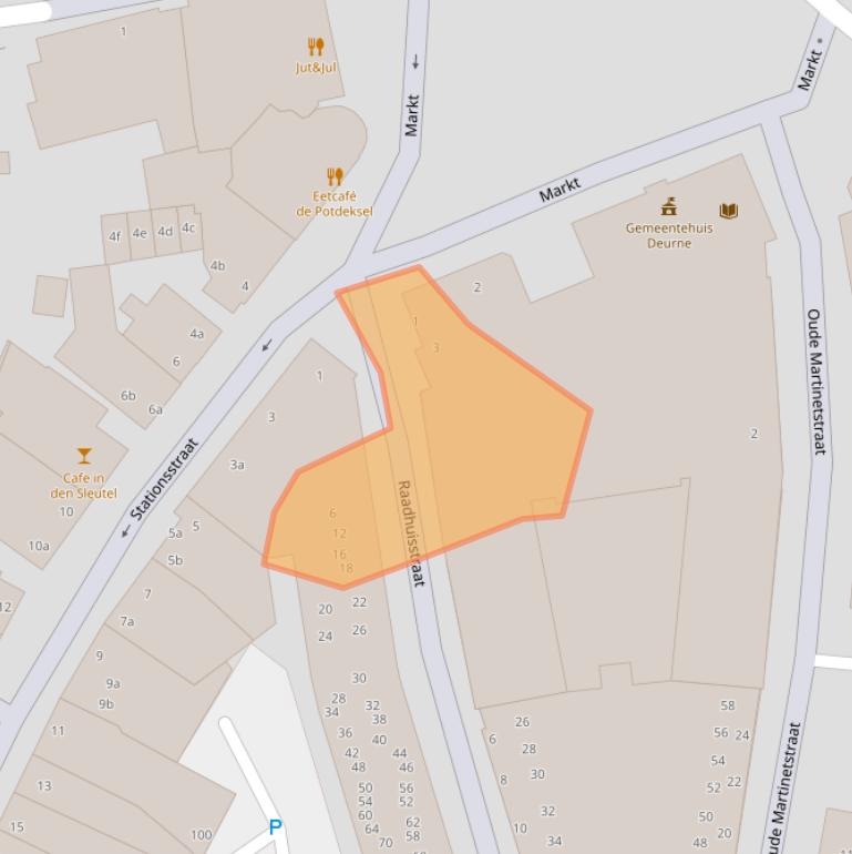 Kaart van postcodegebied 5751LX.