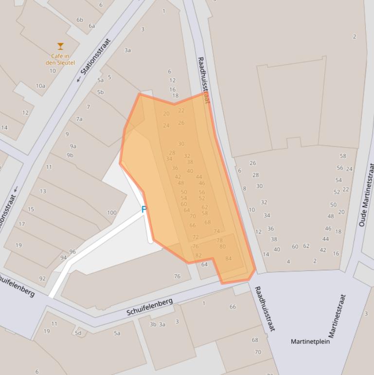 Kaart van postcodegebied 5751LZ.