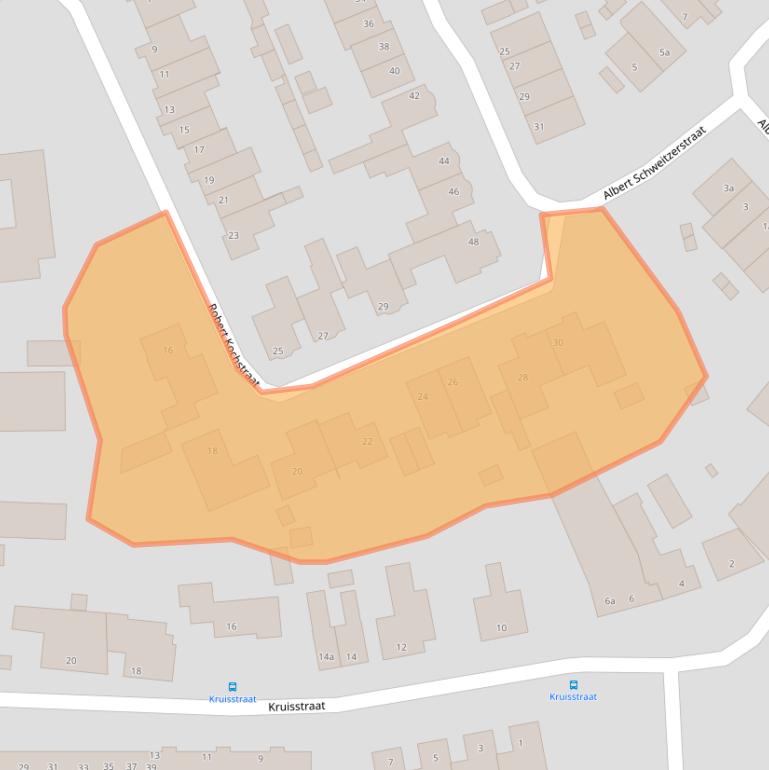 Kaart van postcodegebied 5751MA.