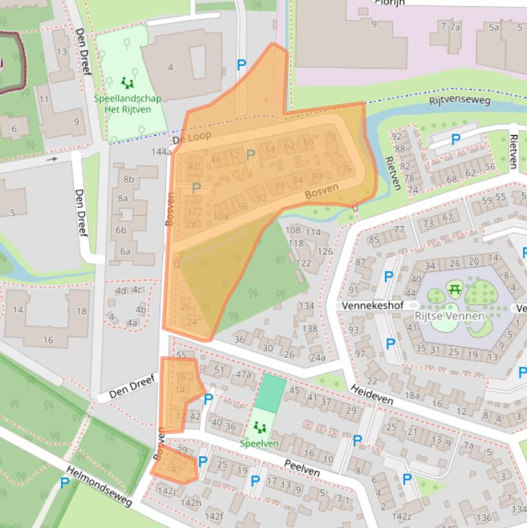 Kaart van postcodegebied 5751NK.