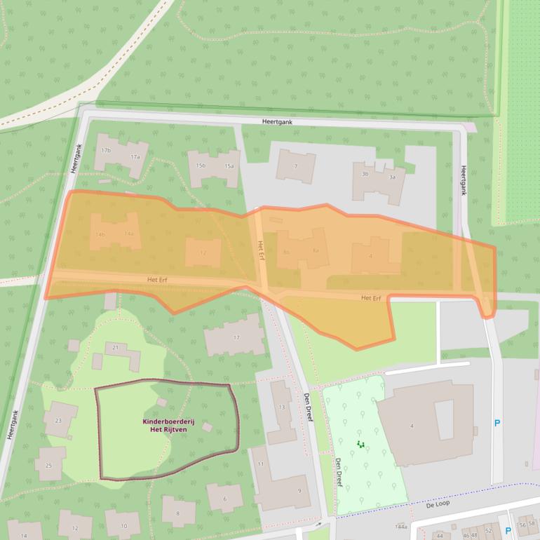 Kaart van postcodegebied 5751NT.