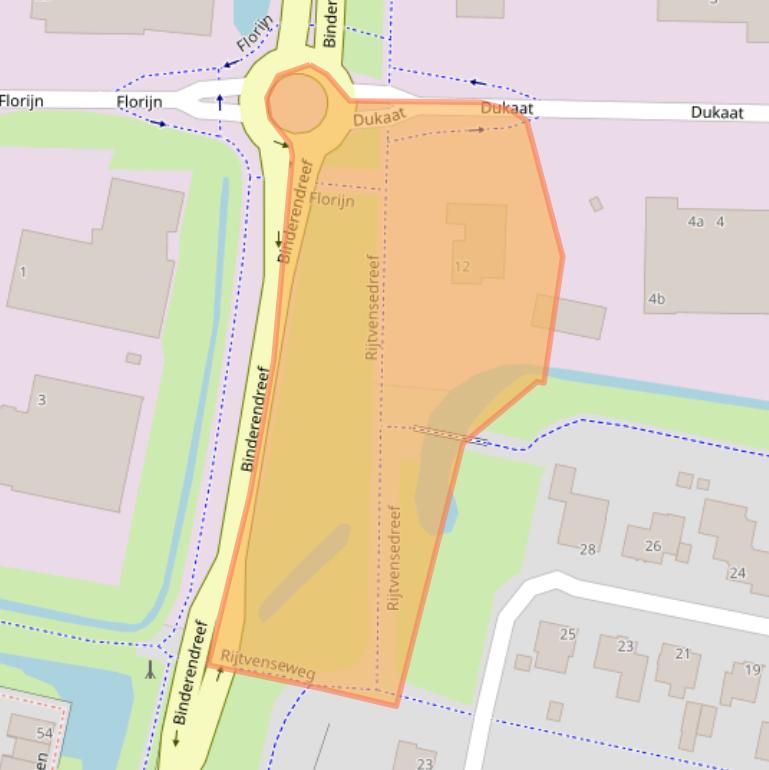 Kaart van postcodegebied 5751PK.