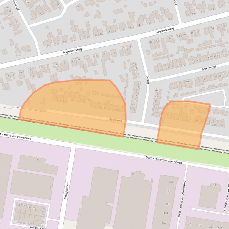 Kaart van postcodegebied 5751RC.