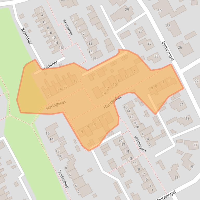 Kaart van postcodegebied 5751SH.
