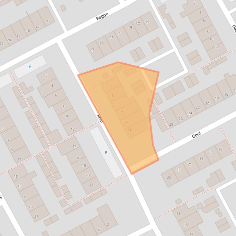 Kaart van postcodegebied 5751TH.