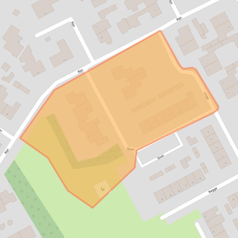 Kaart van postcodegebied 5751TW.