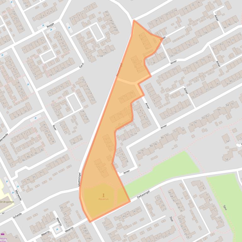 Kaart van postcodegebied 5751VL.