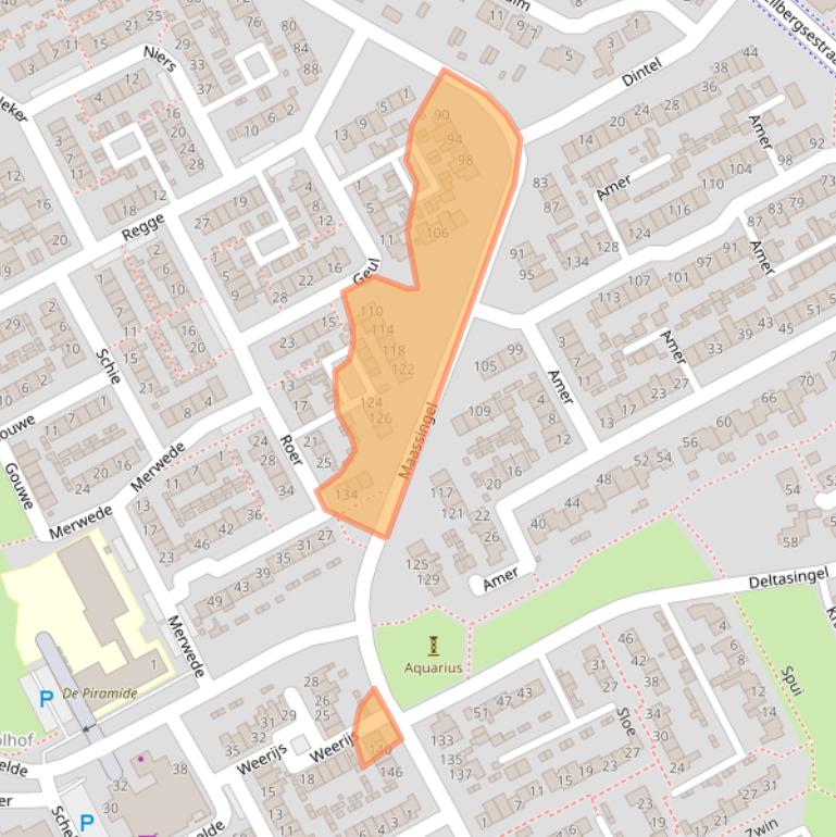 Kaart van postcodegebied 5751VR.