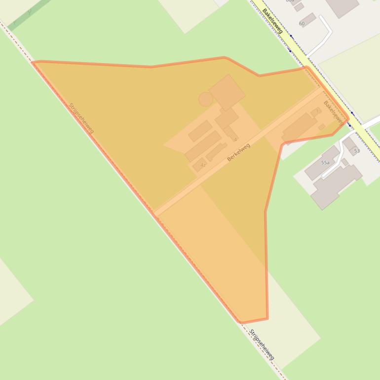 Kaart van postcodegebied 5752PH.