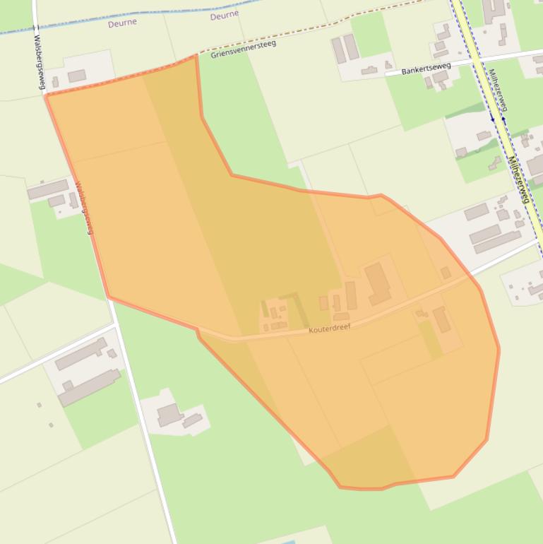 Kaart van postcodegebied 5752PK.