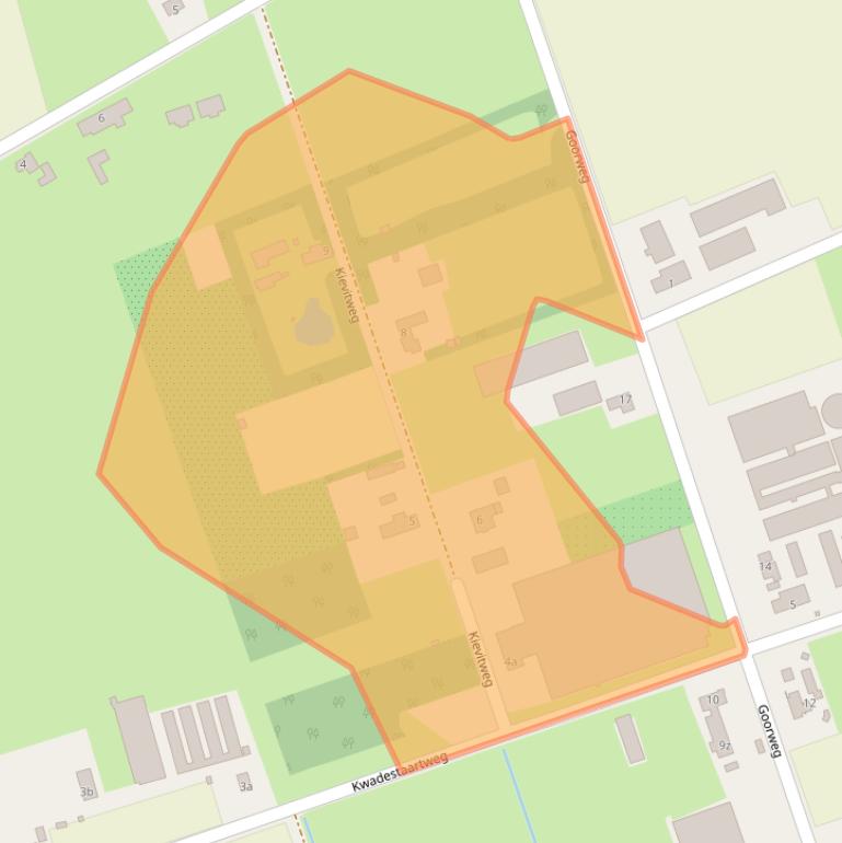 Kaart van postcodegebied 5752PT.