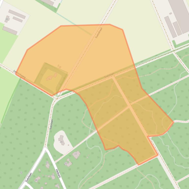 Kaart van postcodegebied 5752RG.