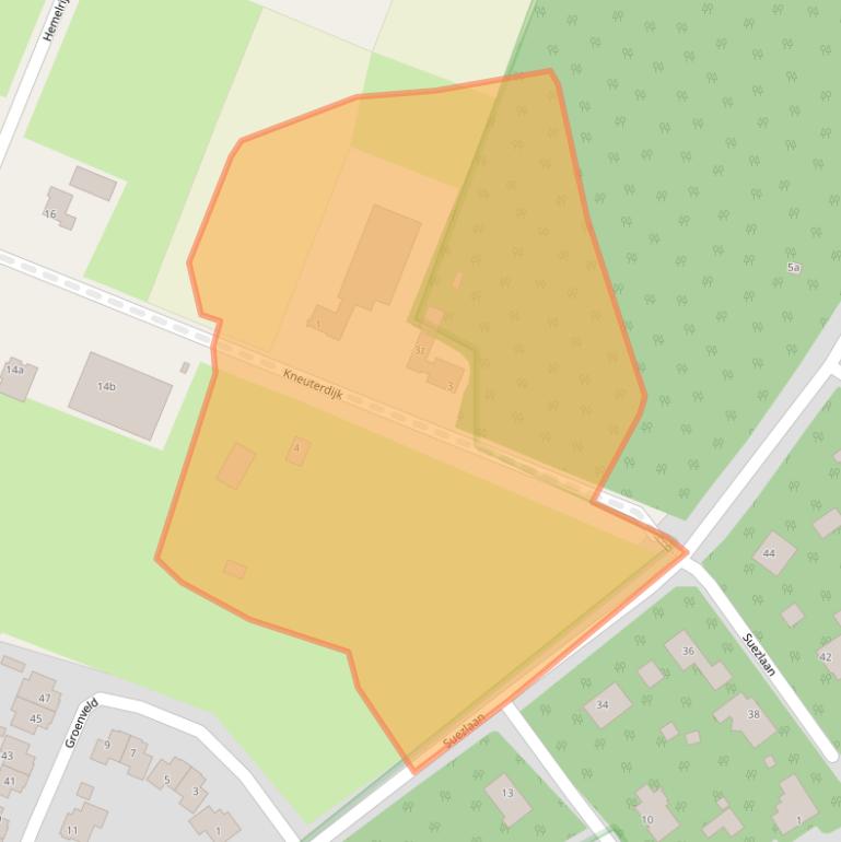 Kaart van postcodegebied 5752RJ.