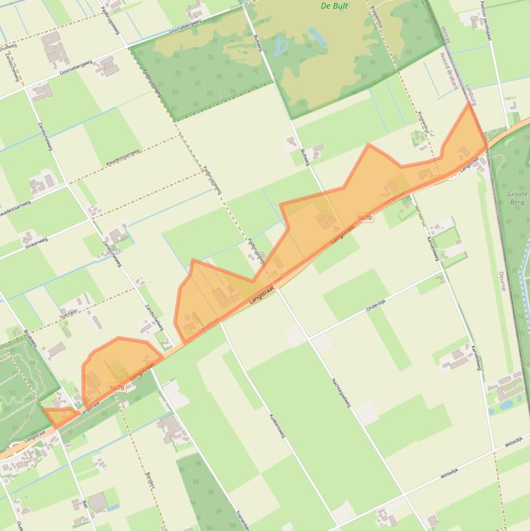 Kaart van postcodegebied 5752RK.