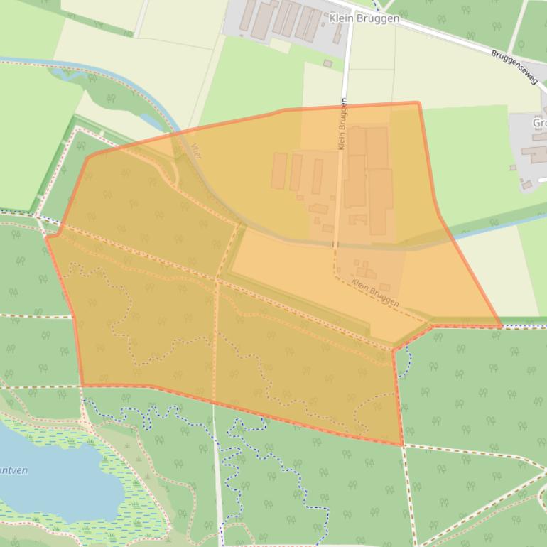 Kaart van postcodegebied 5752SE.