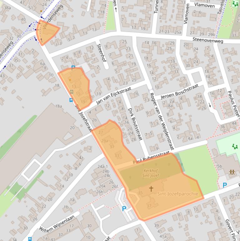 Kaart van postcodegebied 5753AR.