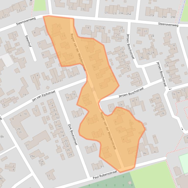 Kaart van postcodegebied 5753BA.