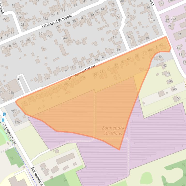 Kaart van postcodegebied 5753BP.