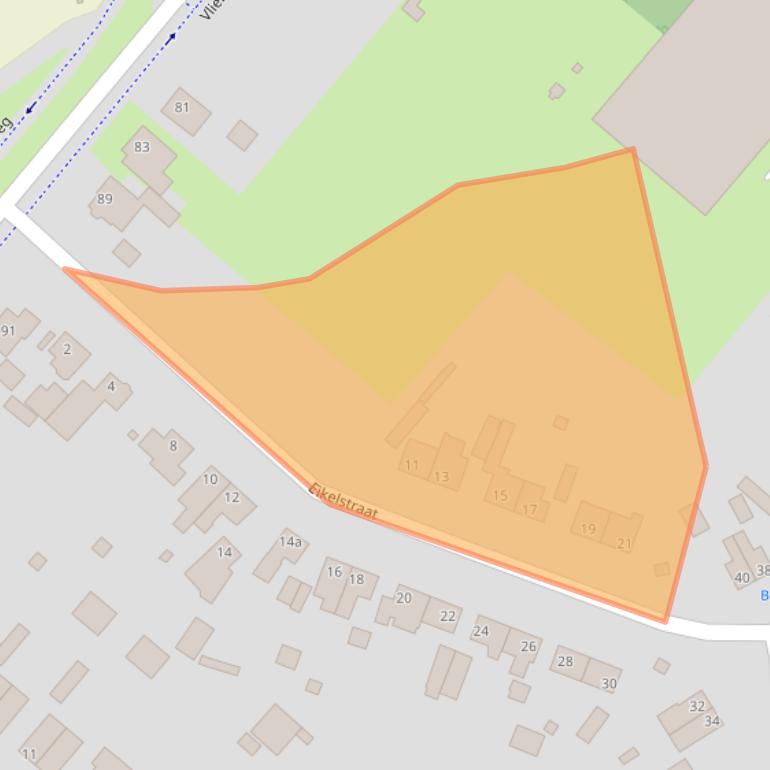 Kaart van postcodegebied 5753GE.