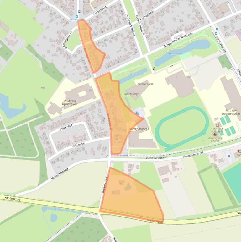 Kaart van postcodegebied 5753GS.