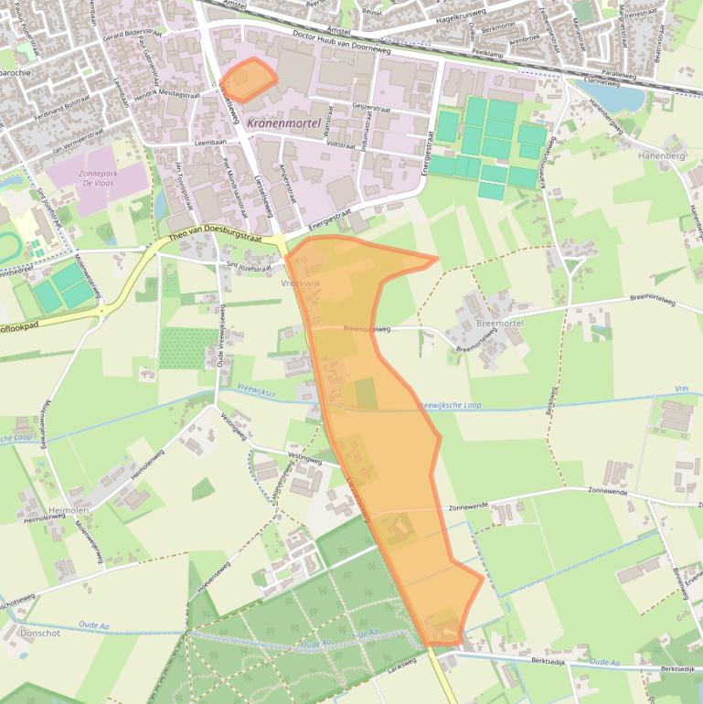 Kaart van postcodegebied 5753PN.
