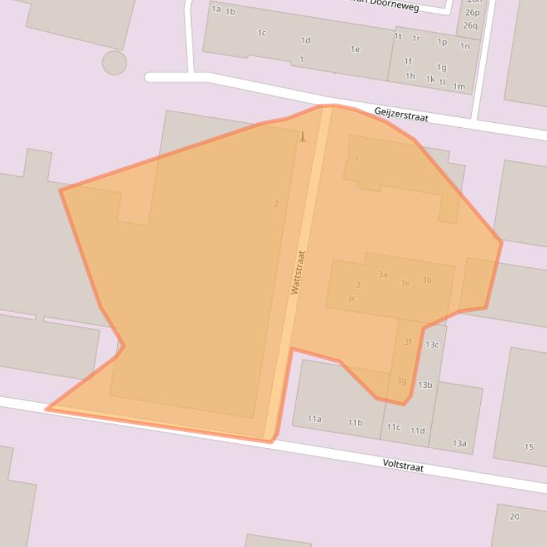 Kaart van postcodegebied 5753RK.