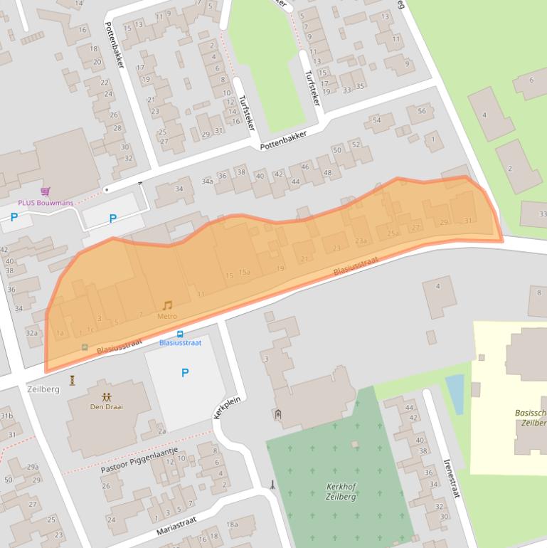 Kaart van postcodegebied 5754AS.
