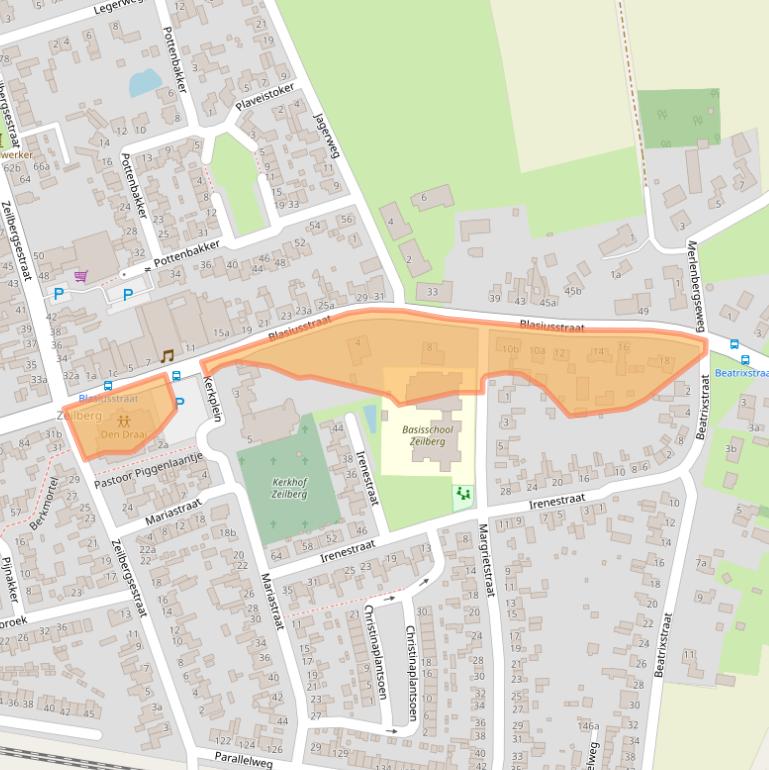 Kaart van postcodegebied 5754AV.