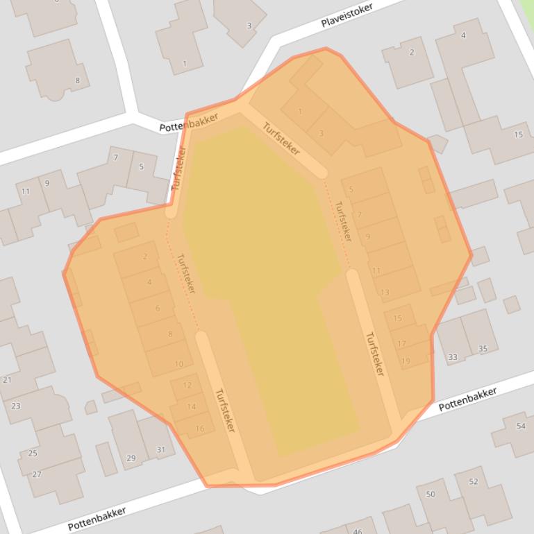 Kaart van postcodegebied 5754BG.