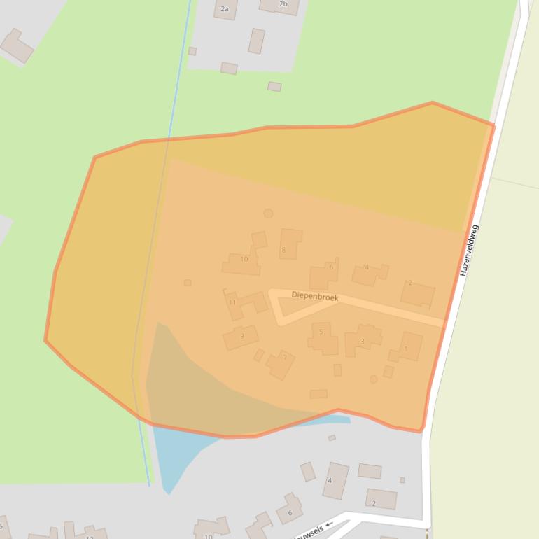 Kaart van postcodegebied 5754BM.