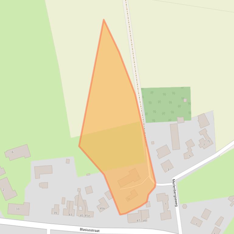 Kaart van postcodegebied 5754BW.