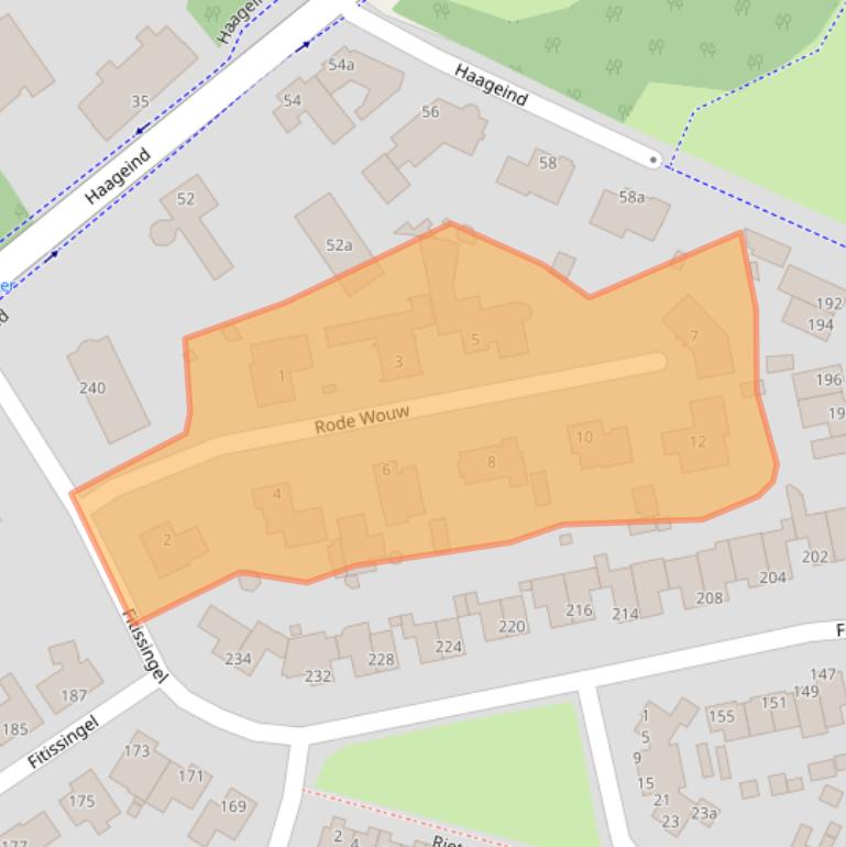 Kaart van postcodegebied 5754CM.