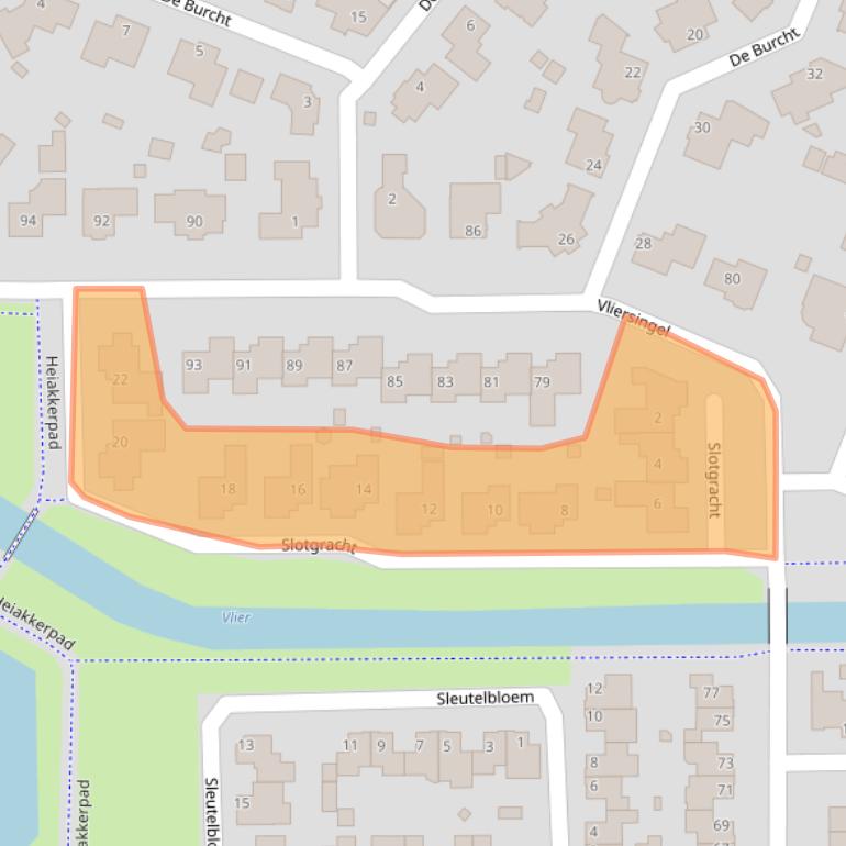 Kaart van postcodegebied 5754DC.
