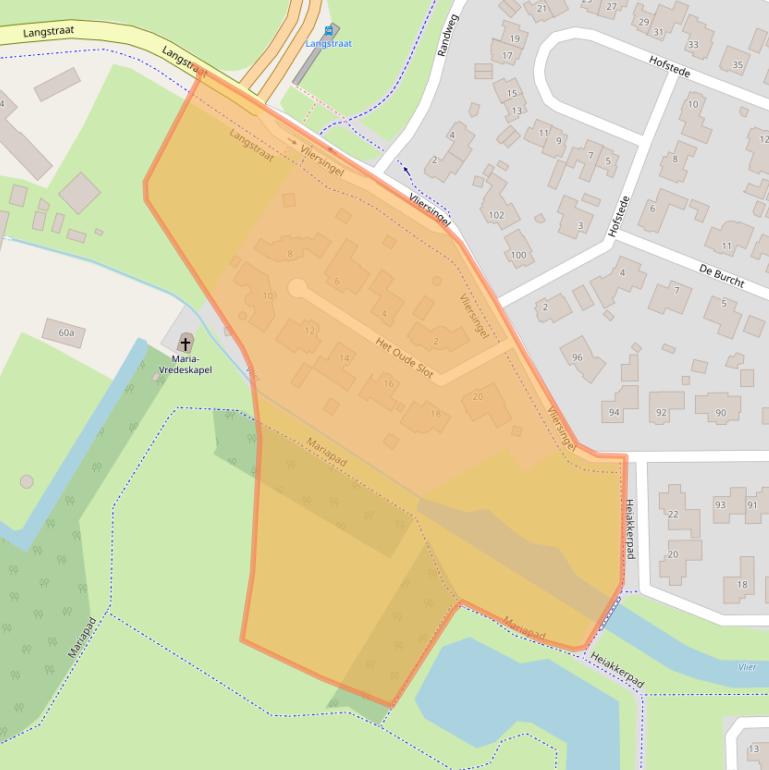 Kaart van postcodegebied 5754HV.