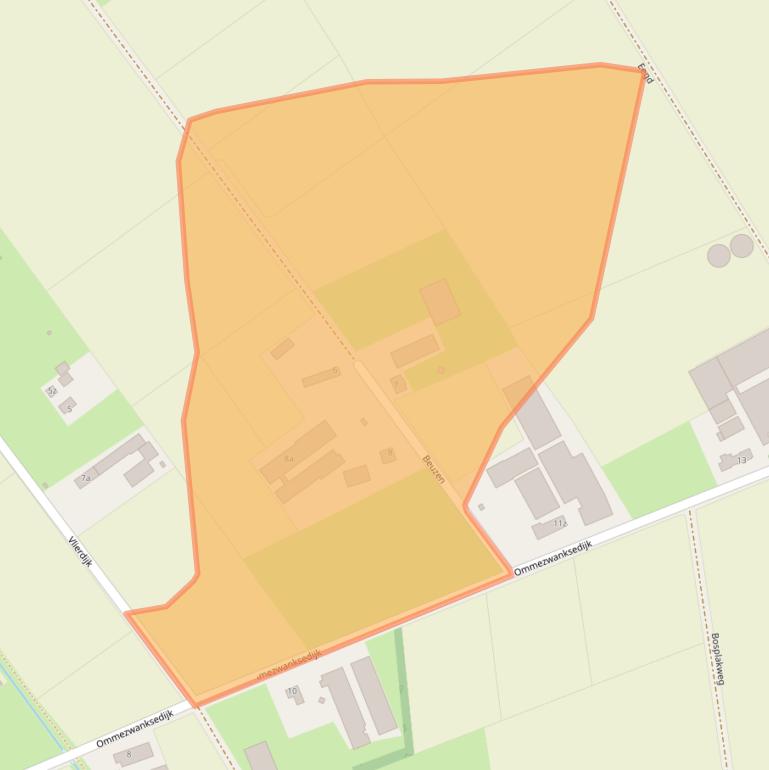 Kaart van postcodegebied 5754PW.