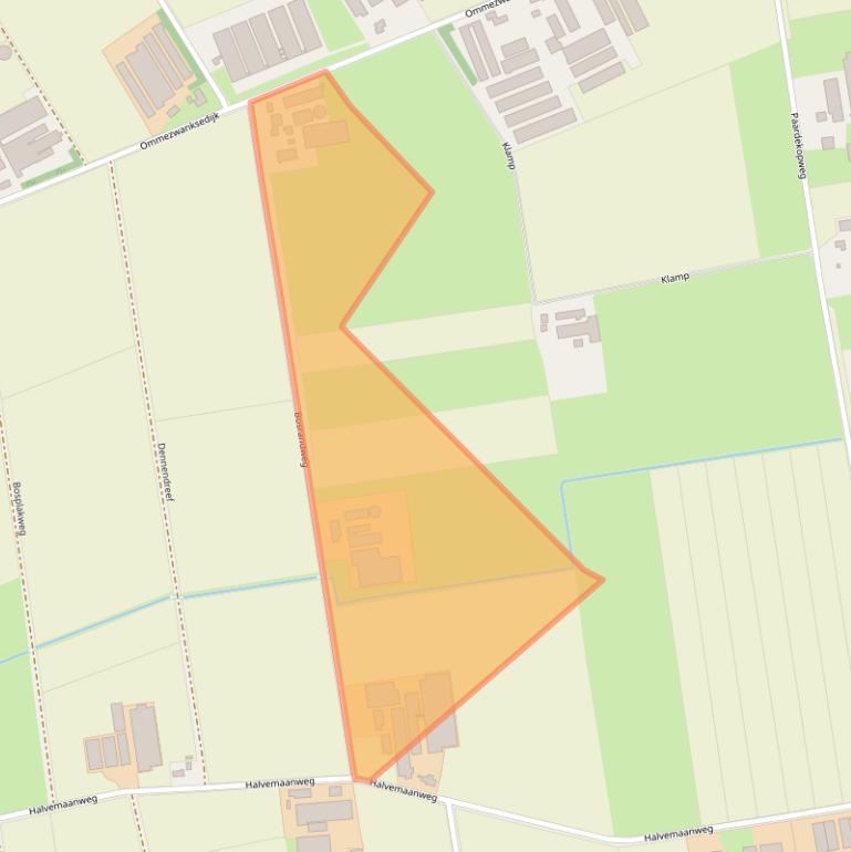 Kaart van postcodegebied 5754PX.