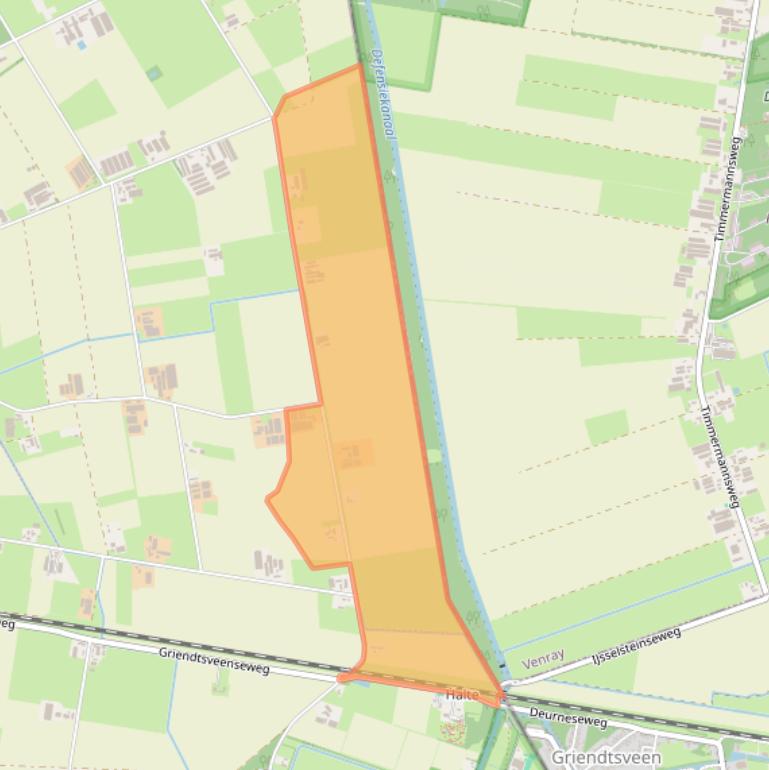 Kaart van postcodegebied 5754PZ.