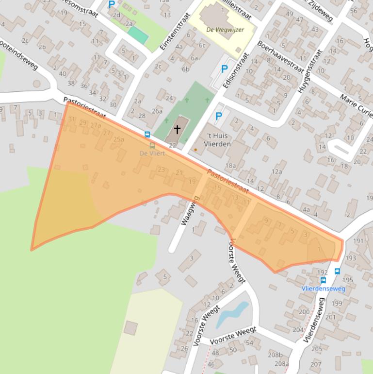 Kaart van postcodegebied 5756AL.