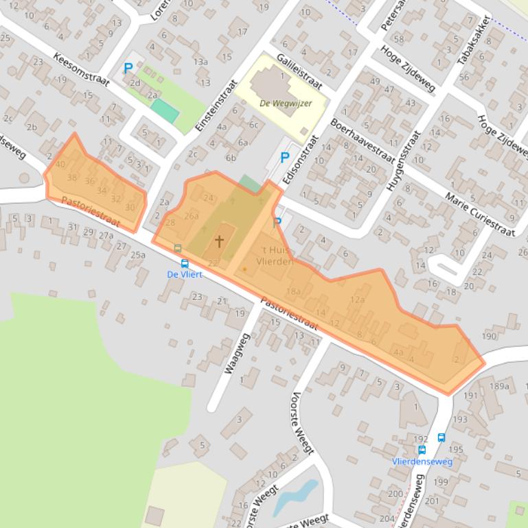 Kaart van postcodegebied 5756AM.