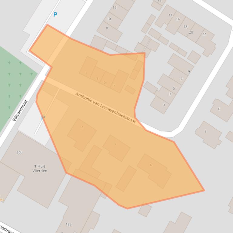 Kaart van postcodegebied 5756AR.