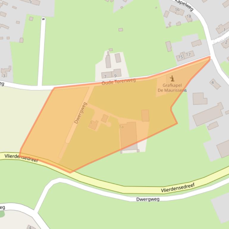 Kaart van postcodegebied 5756BN.