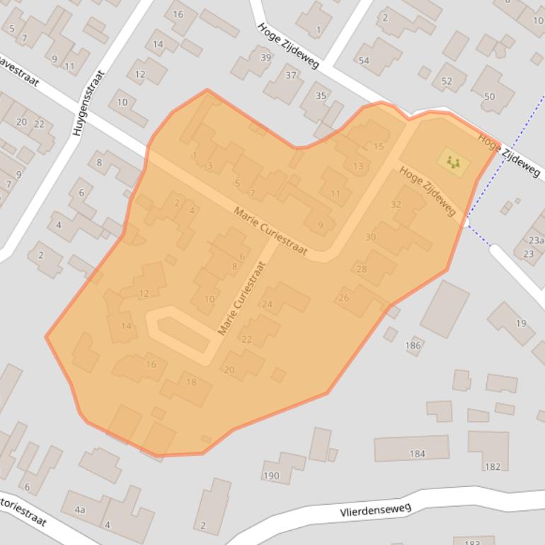 Kaart van postcodegebied 5756BP.